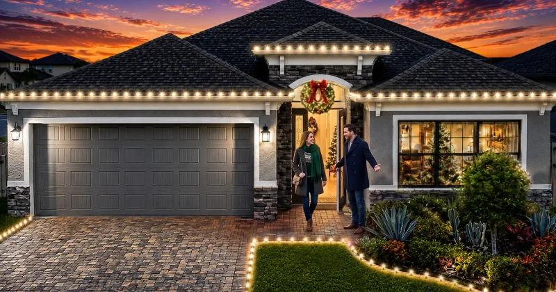 Jolly holiday lighting package